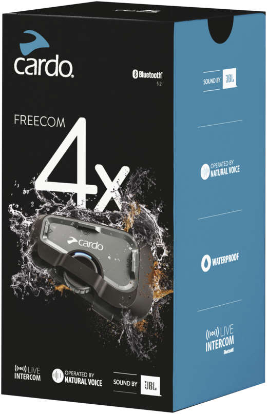 Cardo Freecom 2X DUO + kit de audio Cardo Freecom JBL