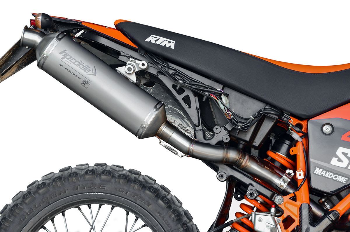 HPCorse SP 1 Exhaust For KTM 990 Adventure R 06 14