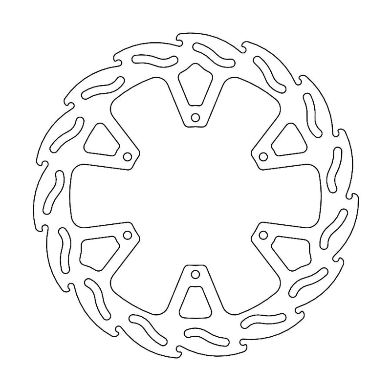 Moto-Master - Flame Series Rear Brake Rotor for KTM 790/890 Adventure