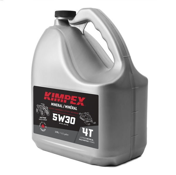 Kimpex-OIL ENGINE SNWMOB/ATV 5W30 3.78L MNRAL FV0003026 779423241818