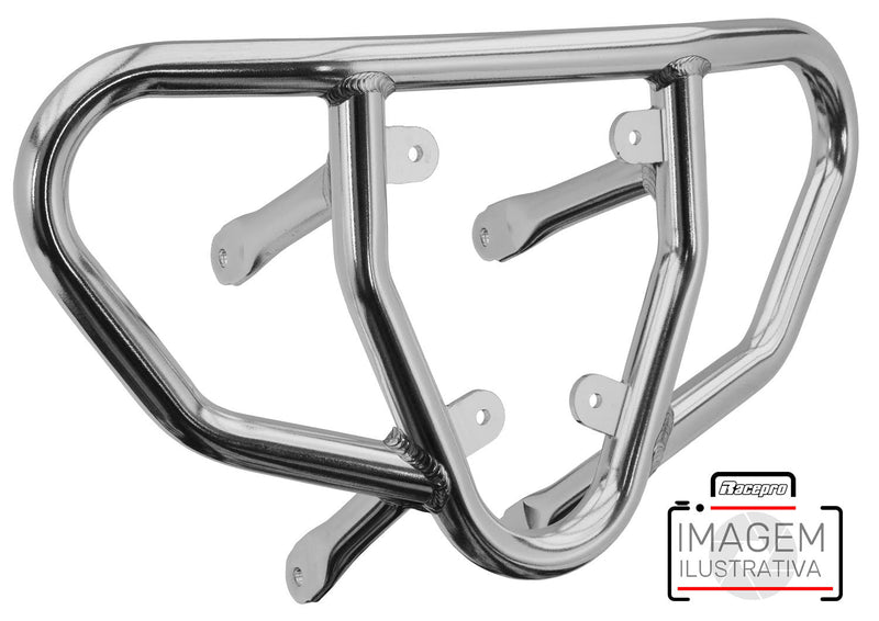 Crosspro - Tube for Front Bumper CR03 For Yamaha YFZ 450R-Polish Tubo