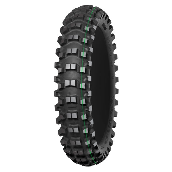 Mitas - TerraForce-EX Soft/Med. Rear Tire (Green Stripe)