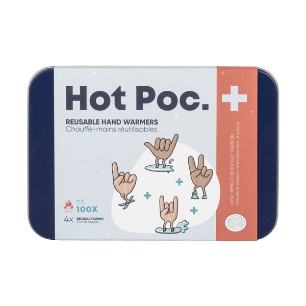 HotPoc 'Plus' - Reusable Hand Warmers - Four Pack