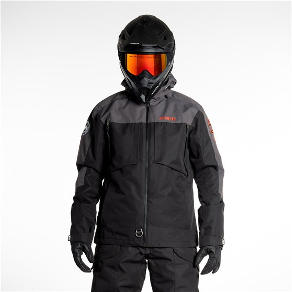 Jethwear-JACKET CRISP MEN BK/GY/RD 4XL J24121-049-4XL 7340107554741