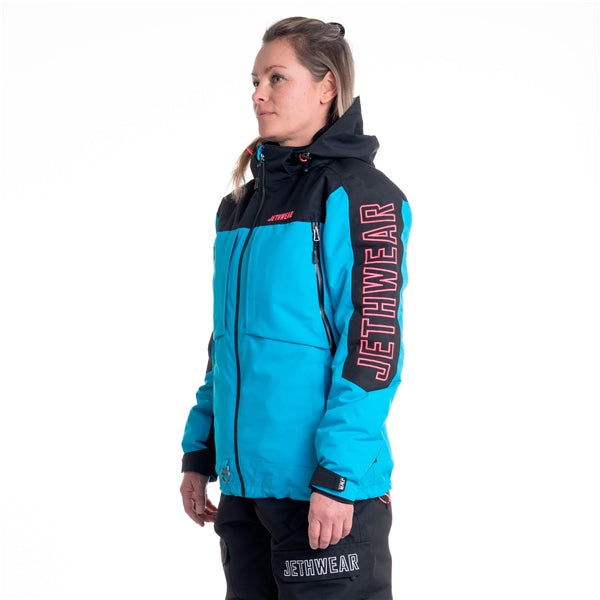Jethwear-JACKET GLACIAL WOM BRIGHT BL 3XL J24131-077-3XL 7340107555427