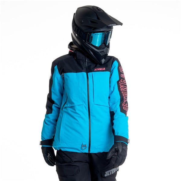 Jethwear-JACKET GLACIAL WOM BRIGHT BL 3XL J24131-077-3XL 7340107555427