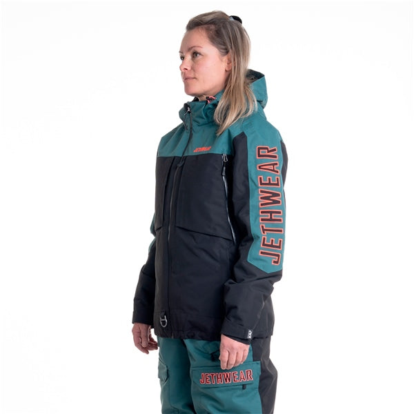 Jethwear-JACKET GLACIAL WOM DARK EMERALD 3XL J24131-076-3XL 7340107555564