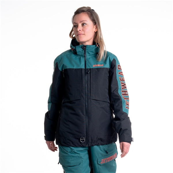 Jethwear-JACKET GLACIAL WOM DARK EMERALD 3XL J24131-076-3XL 7340107555564