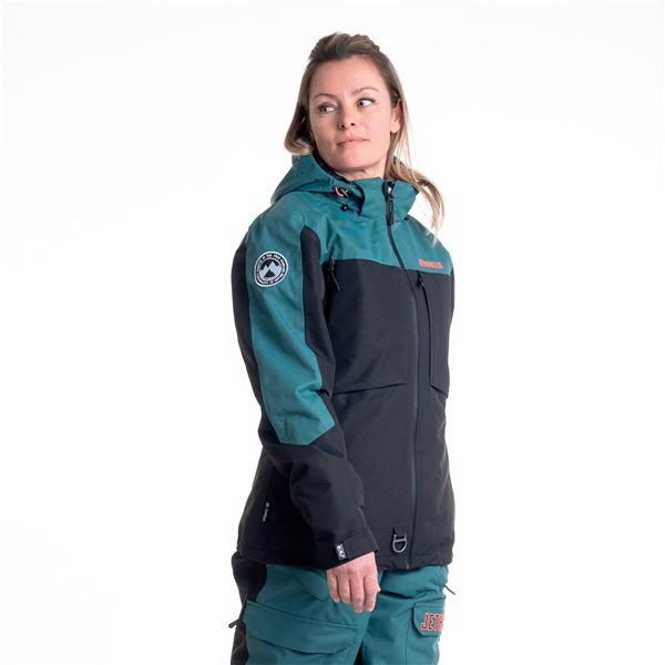Jethwear-JACKET GLACIAL WOM DARK EMERALD 3XL J24131-076-3XL 7340107555564