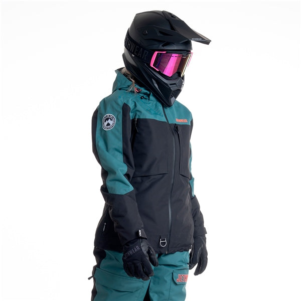 Jethwear-JACKET GLACIAL WOM DARK EMERALD 3XL J24131-076-3XL 7340107555564