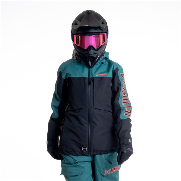 Jethwear-JACKET GLACIAL WOM DARK EMERALD 3XL J24131-076-3XL 7340107555564