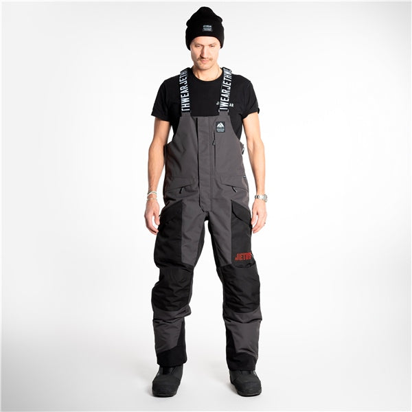 Jethwear-BIB PANT TREELINE MEN BK/GY/RD 3XL J24221-049-3XL 7340107556035