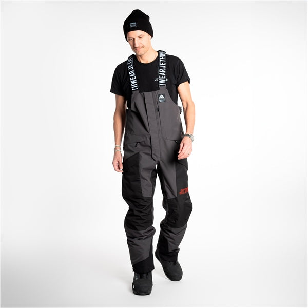 Jethwear-BIB PANT TREELINE MEN BK/GY/RD 3XL J24221-049-3XL 7340107556035