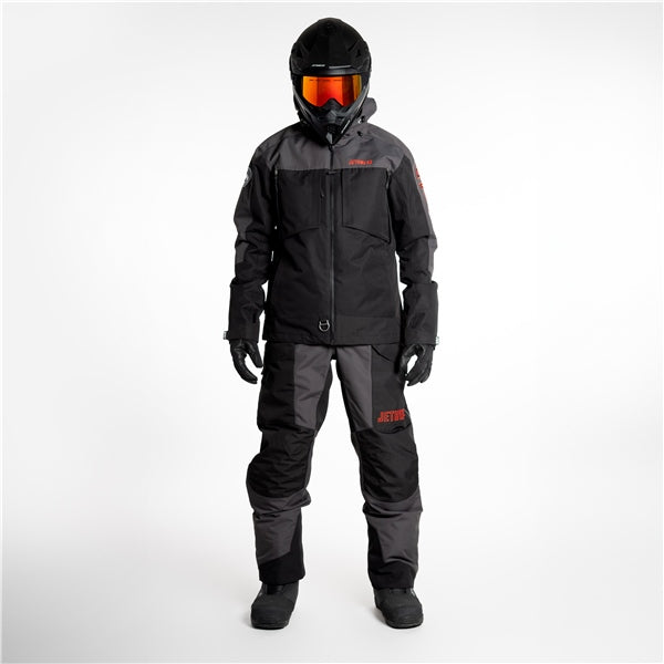 Jethwear-BIB PANT TREELINE MEN BK/GY/RD 3XL J24221-049-3XL 7340107556035