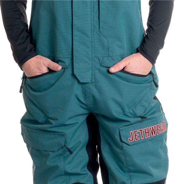Jethwear-BIB PANT WOM DARK EMERALD 3XL J24231-076-3XL 7340107556400