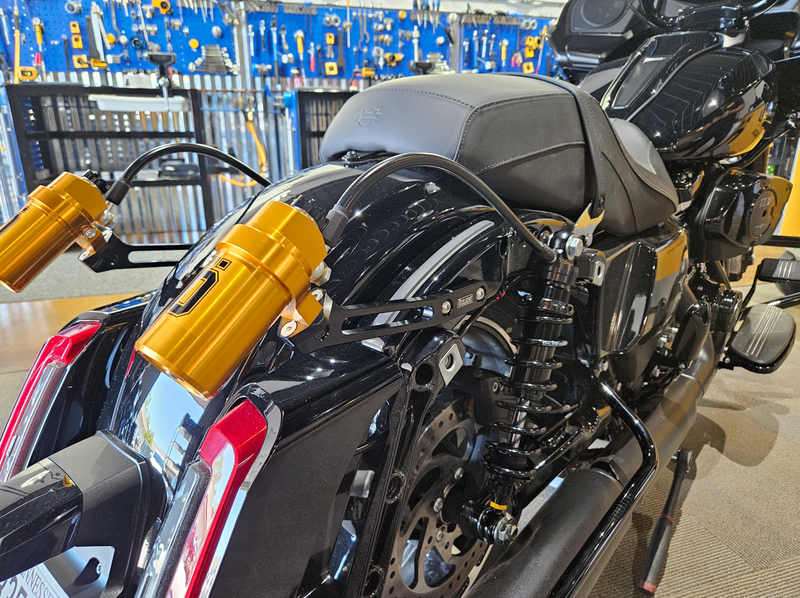 OHLINS Harley S36 Blackline Twin Shocks HD 778 12 inches