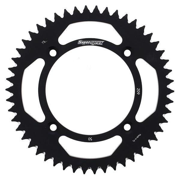 Supersprox-SPROCKET 50 Rear HONDA Black SUPERSPROX RAL-209-50-BLK