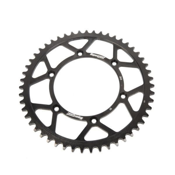 Supersprox-SPROCKET 51 Rear Yamaha Black SUPERSPROX RFE-245-51-BLK